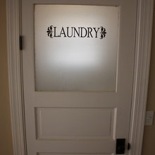 Door lettering