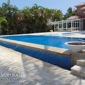 Infinity Edge For The Vanilla Ice Project Season 5 Pool That Van Kirk & Sons Poo