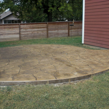 Orchard Stone Stamped Patio Addition