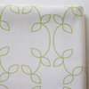 Vine Organic Pillow Cover, Lime/Natural, 18x15