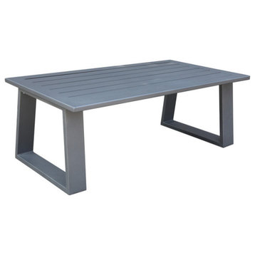 Finley Coffee Table, 28"x5,", Powdered Pewter