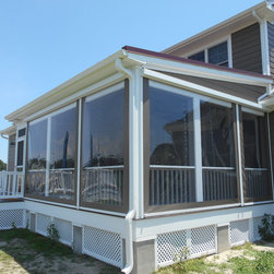 Zip Tex Clear Vinyl Retractable Screens - Window Treatment Accessories