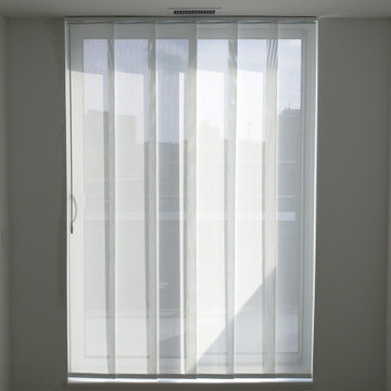 Modern Condos Blind Solutions + Sheer Drapes