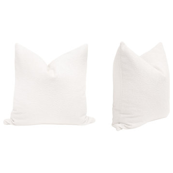 The Basic 26" Essential Euro Pillow, Set of 2
