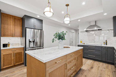 Inspiration for a contemporary kitchen remodel in San Francisco