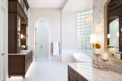 Bathroom - transitional bathroom idea in Denver