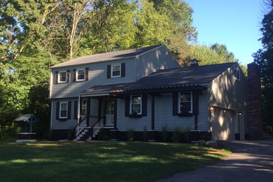 Cottage exterior home idea in Other