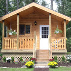 Cedar porch ceiling