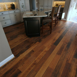 Reclaimed Chestnut Flooring - Distressed Grade - Hardwood Flooring