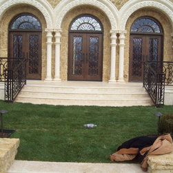 Wrought Iron Porch and Balcony Railing - Products