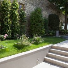 Garden Tour: A Contemporary and Geometric Garden Outside Paris