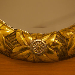 ILIAD Design - An Art Deco style gilt and ebonized oval mirror - Products