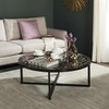 Lacy Coffee Table, Gray Pattern