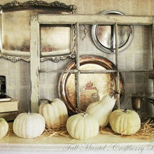 Neutral fall decor
