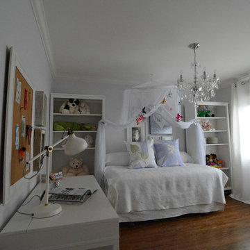 Girl's Bedroom with canopy