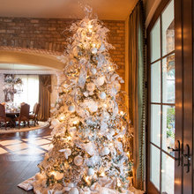 White Christmas Trees