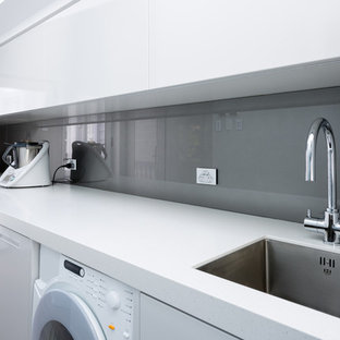 Poolside kitchen and scullery