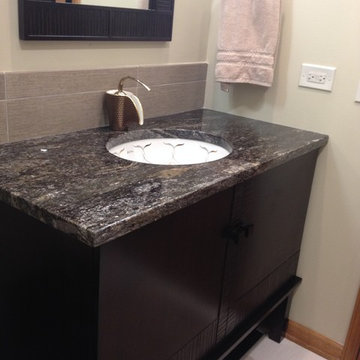 Artisan Inspired Hall Bath