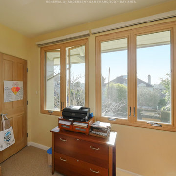 New Wood Windows in Delightful Home Office - Renewal by Andersen San Francisco B