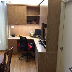 Corner Office Built-in Cabinet - Products
