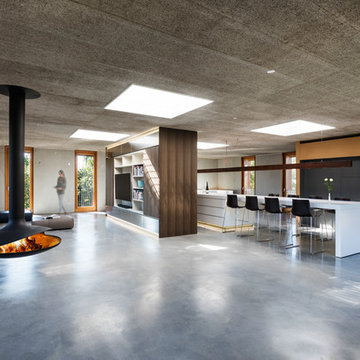 Umbau+Komplettausstattung Loft: Kochen, Wohnen, Arbeiten, Schlafen und Bad