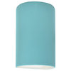 Ambiance Large Cylinder Wall Sconce, Open Top & Bottom, Reflecting Pool, E26