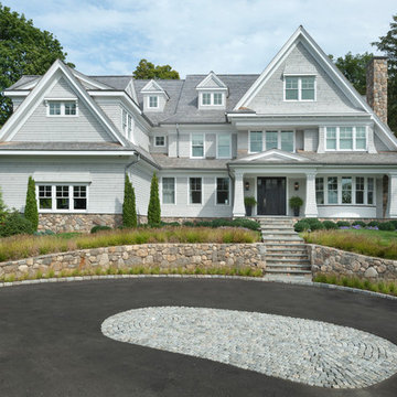 Nantucket Shingle Style Beachside Home Exterior