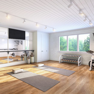 Inredning av ett klassiskt hemmagym