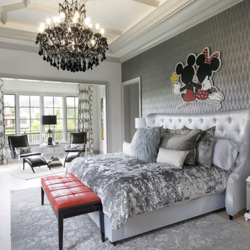 Disney Inspired Transitional  Eclectic Home