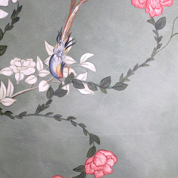 River Oaks Chinoiserie Dining Room