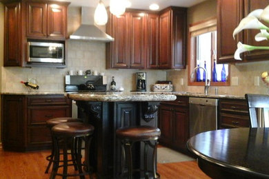Elegant kitchen photo in Other