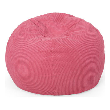 dusky pink bean bag