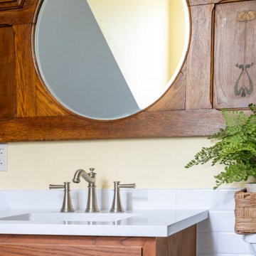 Two Traditional Bathrooms Remodels