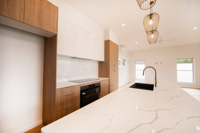 Photo of a beach style kitchen in Central Coast.