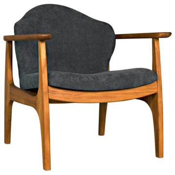 Arlo Chair W/ Gray Fabric