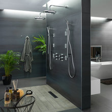 finalizing bathroom tile