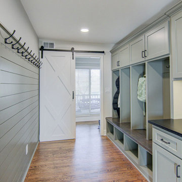 Modern Rustic Farmhouse Kitchen + Mudroom + Bathroom Remodel