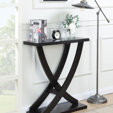 Newport Cross Step Console Table