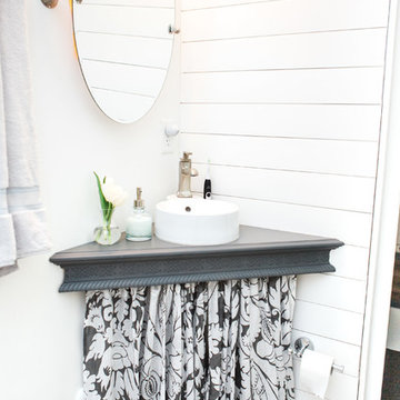 Compact Master Bathroom