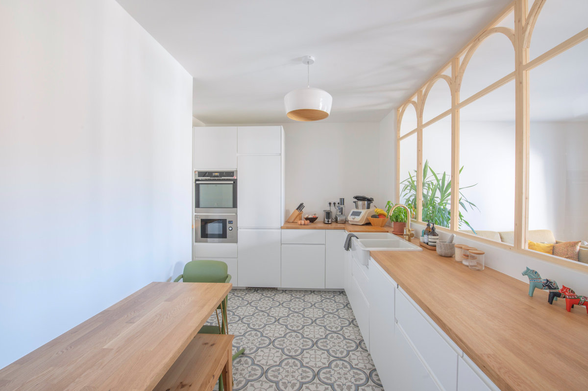 Transformation d'un appartement familial