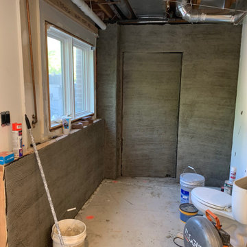 Basement with  Speak easy, Theater, Workout room and Lounge area - under constru