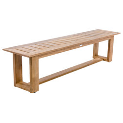 Transitional Outdoor Benches by Westminster Teak