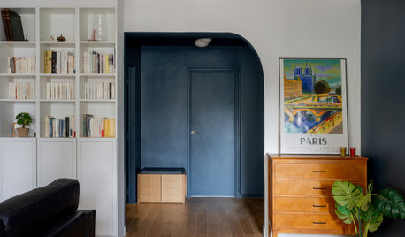 Avant/Après : À Paris, style contrasté pour 80 m2 sur mesure