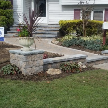 After Front Walkway/Stoop/Steps Masonry Update
