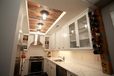 Eclectic kitchen photo in New York