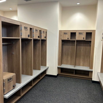 Bishop Moore High School (locker rooms, cabinets and batherooms)