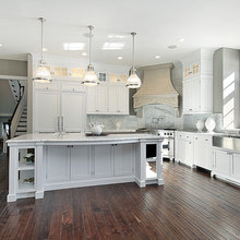 White on white kitchen