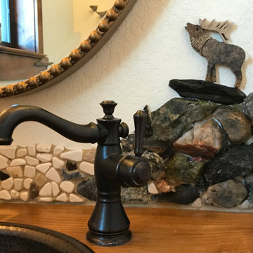 Elk Powder room Backsplash