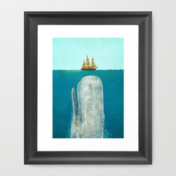 "The Whale" Framed Art Print by Terry Fan - Prints And Posters