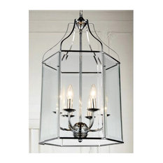 CWI Lighting 9917P16-6-601 6-Light Chandelier With Chrome Finish